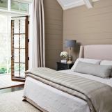 Small Neutral Bedroom French Door Ideas Decor Decorating Design