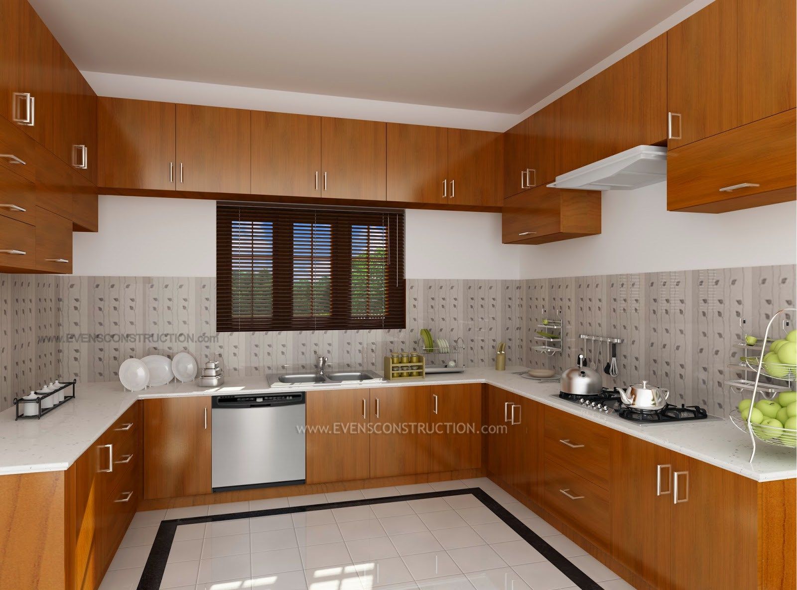 House Designs Kitchen Decoration Design Interior Home Kerala Modern