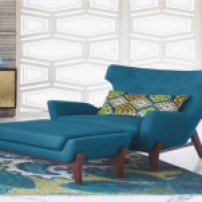 Small Images Modern Round Orange Accent Chair Patterned Chairs Penelope Wide Swivel Indulging Blue Living Room Cozy Nest